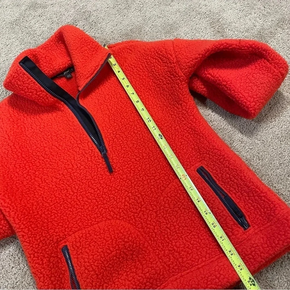 J. Crew Polartec® fleece half-zip pullover jacket XXS